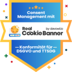 real cookie banner badge