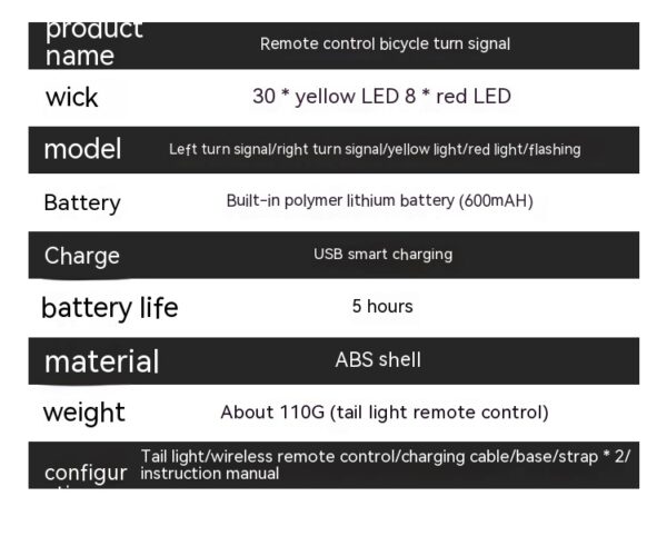 Fahrradblinker per USB aufladbar - Image 6