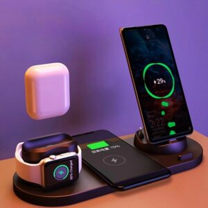 6-in-1 Kabellose Ladestation iPhone & Co
